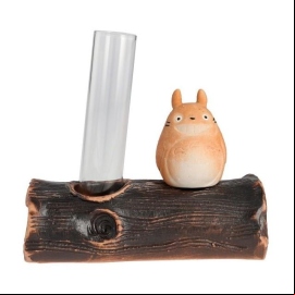 MON VOISIN TOTORO - Totoro Shigaraki - Vase Soliflore 13x13.3x5.6cm 