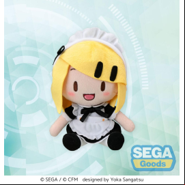 Hatsune Miku: Project DIVA Arcade Future Tone peluche Fuwa Petit Kagamine Rin Maid Ver. (EX) 16 cm 