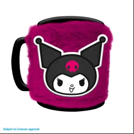 HELLO KITTY - Kuromi - Fuzzy Mug 440ml 