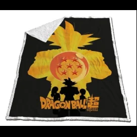 DRAGON BALL SUPER - Couverture Sherpa 130x170cm - Dragon Ball 