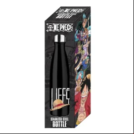 One Piece - Bouteille d'eau en acier inoxydable l'équipage du Chapeau de Paille - 500ml 