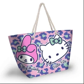 HELLO KITTY & MELODY - Safari - Sac de Plage '52x37x17cm' 