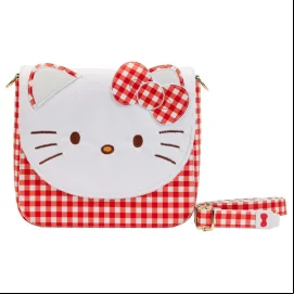 Hello Kitty Loungefly Sac A Main Gingham Cosplay 