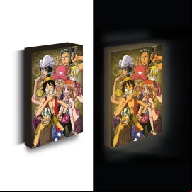 ONE PIECE - Chopper With Friends - Canvas Lumineux 40X30 Cm 