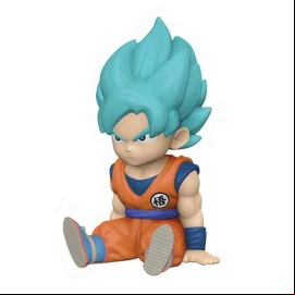 Tirelire Dragon Ball: Son Goku Super Saiyan Blue Coin Bank 