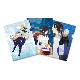 That Time I Got Reincarnated as a Slime set 3 pochettes transparentes 