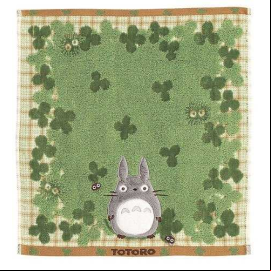 Mon voisin Totoro serviette de toilette mains Field 25 x 25 cm 