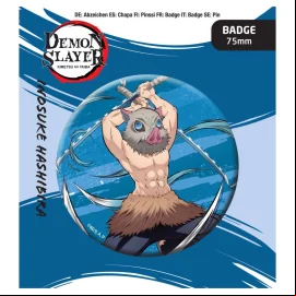 Pin's Demon Slayer Button Badge Inosuke Hashibira 