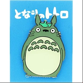 Pin's Mon Voisin Totoro Pins Badge Big Totoro & Feuille 