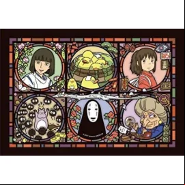 Le Voyage de Chihiro Puzzle acrylique Art Crystal Wonder Letter 