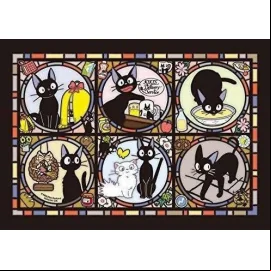 Kiki la petite sorcière Puzzle acrylique Art Crystal Jiji's Street 