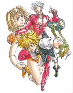 Seven deadly sins manga visual 1