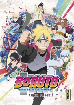 Manga - Manhwa - Agenda Kana 2018-2019 Boruto