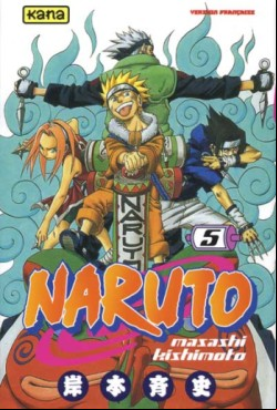 Manga - Manhwa - Naruto Vol.5